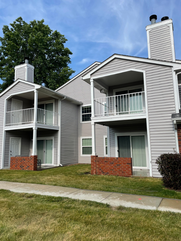 Soft Washing a Multifamily Apartment Community in Fishers, IN
